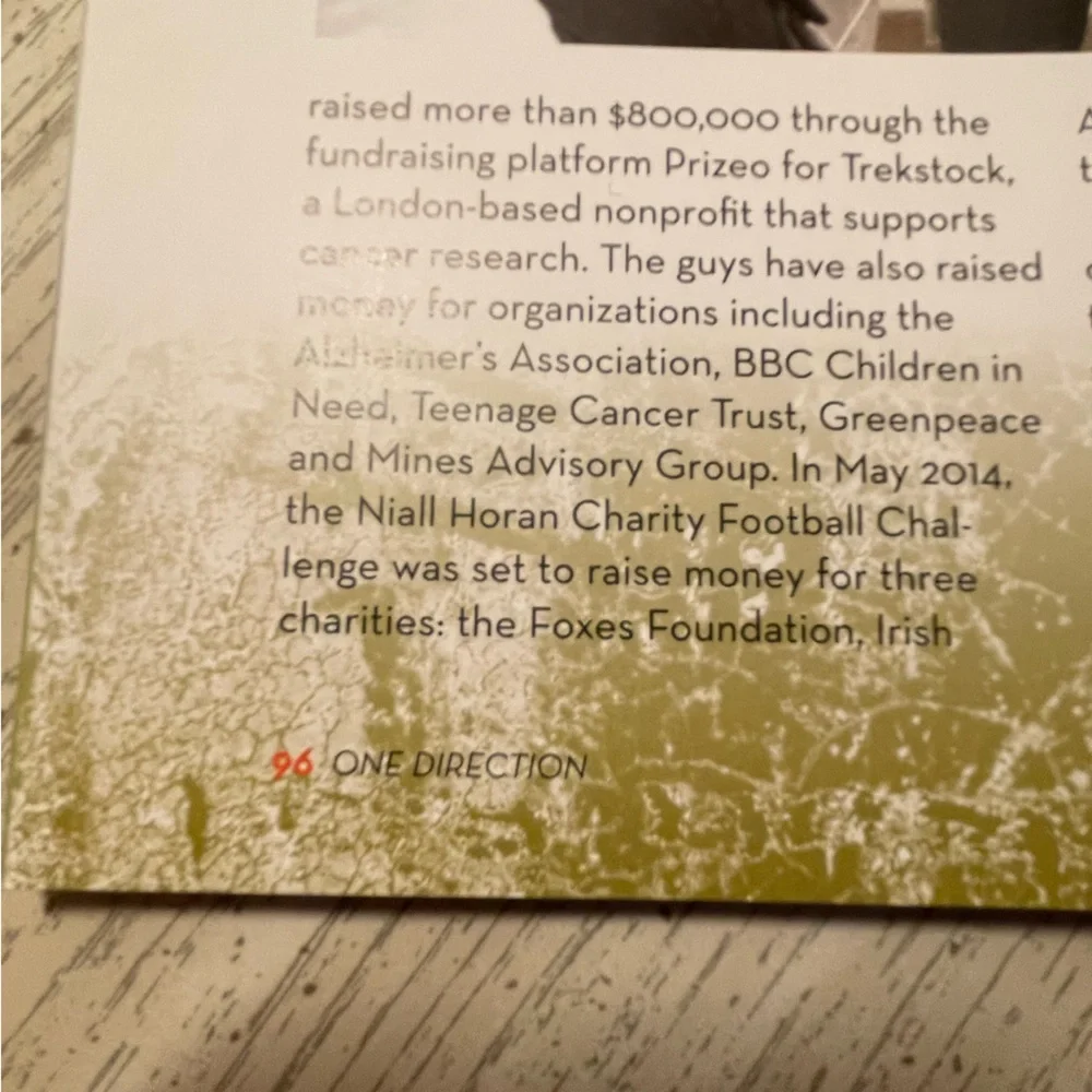 ONE DIRECTION BOOK - Picture 6 of 6